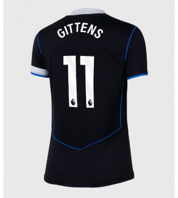 Chelsea Jamie Gittens #11 Alternativní Dres pro Dámy 2025-26 Krátkým Rukávem