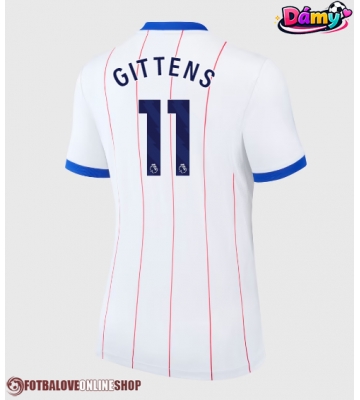 Chelsea Jamie Gittens #11 Alternativní Dres pro Dámy 2026-27 Krátkým Rukávem