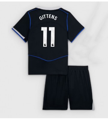 Chelsea Jamie Gittens #11 Alternativní dres komplet pro Děti 2025-26 Krátkým Rukávem (+ Krátké kalhoty)