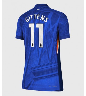 Chelsea Jamie Gittens #11 Domácí Dres pro Dámy 2025-26 Krátkým Rukávem