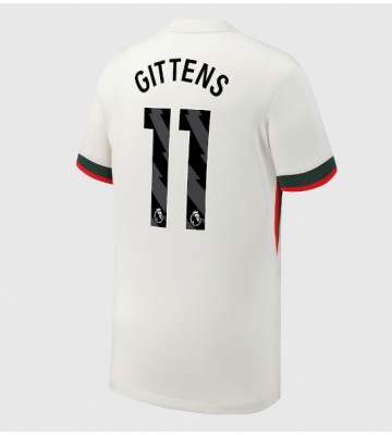 Chelsea Jamie Gittens #11 Venkovní Dres 2025-26 Krátkým Rukávem