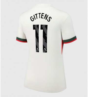 Chelsea Jamie Gittens #11 Venkovní Dres pro Dámy 2025-26 Krátkým Rukávem