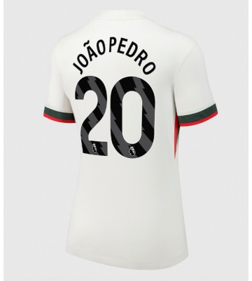 Chelsea Joao Pedro #20 Venkovní Dres pro Dámy 2025-26 Krátkým Rukávem