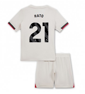 Chelsea Jorrel Hato #21 Venkovní dres komplet pro Děti 2025-26 Krátkým Rukávem (+ Krátké kalhoty)