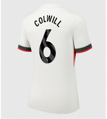 Chelsea Levi Colwill #6 Venkovní Dres pro Dámy 2025-26 Krátkým Rukávem