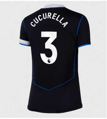 Chelsea Marc Cucurella #3 Alternativní Dres pro Dámy 2025-26 Krátkým Rukávem