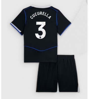 Chelsea Marc Cucurella #3 Alternativní dres komplet pro Děti 2025-26 Krátkým Rukávem (+ Krátké kalhoty)