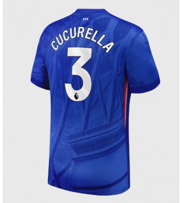 Chelsea Marc Cucurella #3 Domácí Dres 2025-26 Krátkým Rukávem