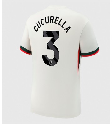 Chelsea Marc Cucurella #3 Venkovní Dres 2025-26 Krátkým Rukávem