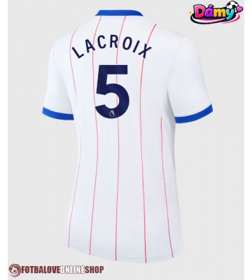 Chelsea Maxence Lacroix #5 Alternativní Dres pro Dámy 2026-27 Krátkým Rukávem