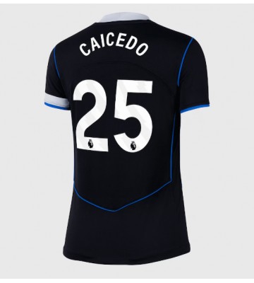 Chelsea Moises Caicedo #25 Alternativní Dres pro Dámy 2025-26 Krátkým Rukávem