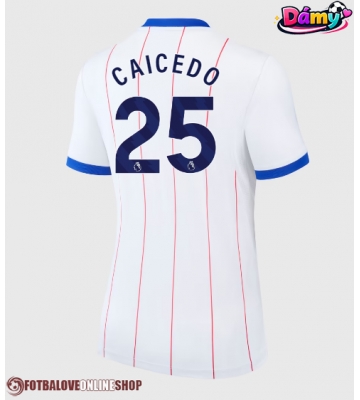 Chelsea Moises Caicedo #25 Alternativní Dres pro Dámy 2026-27 Krátkým Rukávem