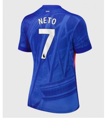 Chelsea Pedro Neto #7 Domácí Dres pro Dámy 2025-26 Krátkým Rukávem