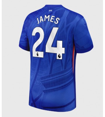 Chelsea Reece James #24 Domácí Dres 2025-26 Krátkým Rukávem