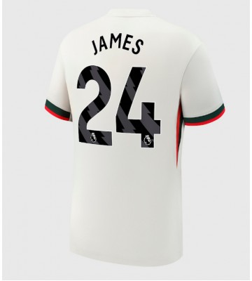 Chelsea Reece James #24 Venkovní Dres 2025-26 Krátkým Rukávem