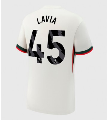 Chelsea Romeo Lavia #45 Venkovní Dres 2025-26 Krátkým Rukávem