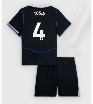Chelsea Tosin Adarabioyo #4 Alternativní dres komplet pro Děti 2025-26 Krátkým Rukávem (+ Krátké kalhoty)