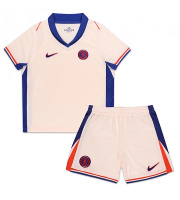 Chelsea Venkovní dres komplet pro Děti 2024-25 Krátkým Rukávem (+ Krátké kalhoty)