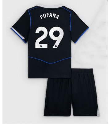 Chelsea Wesley Fofana #29 Alternativní dres komplet pro Děti 2025-26 Krátkým Rukávem (+ Krátké kalhoty)