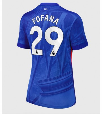 Chelsea Wesley Fofana #29 Domácí Dres pro Dámy 2025-26 Krátkým Rukávem