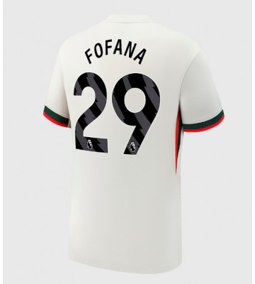 Chelsea Wesley Fofana #29 Venkovní Dres 2025-26 Krátkým Rukávem