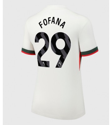 Chelsea Wesley Fofana #29 Venkovní Dres pro Dámy 2025-26 Krátkým Rukávem