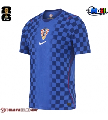 Chorvatsko Venkovní Dres MS 2026 Krátkým Rukávem