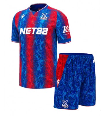 Crystal Palace Domácí dres komplet pro Děti 2024-25 Krátkým Rukávem (+ Krátké kalhoty)