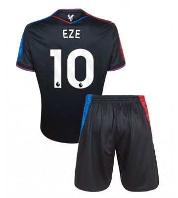 Crystal Palace Eberechi Eze #10 Alternativní dres komplet pro Děti 2024-25 Krátkým Rukávem (+ Krátké kalhoty)