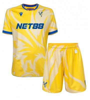 Crystal Palace Venkovní dres komplet pro Děti 2024-25 Krátkým Rukávem (+ Krátké kalhoty)