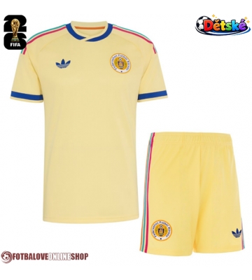 Curaçao Venkovní dres komplet pro Děti MS 2026 Krátkým Rukávem (+ Krátké kalhoty)