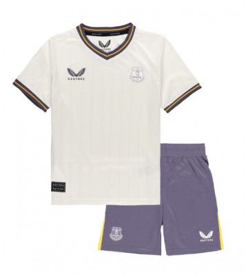 Everton Alternativní dres komplet pro Děti 2024-25 Krátkým Rukávem (+ Krátké kalhoty)