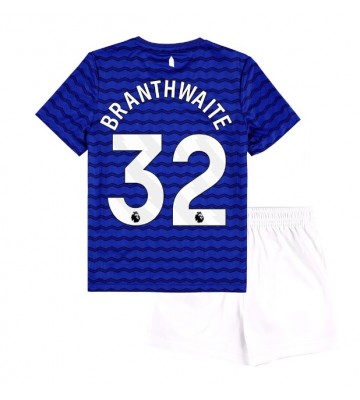 Everton Jarrad Branthwaite #32 Domácí dres komplet pro Děti 2025-26 Krátkým Rukávem (+ Krátké kalhoty)