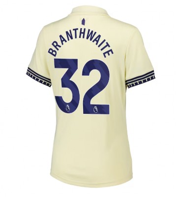 Everton Jarrad Branthwaite #32 Venkovní Dres pro Dámy 2025-26 Krátkým Rukávem