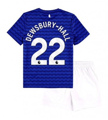 Everton Kiernan Dewsbury-Hall #22 Domácí dres komplet pro Děti 2025-26 Krátkým Rukávem (+ Krátké kalhoty)