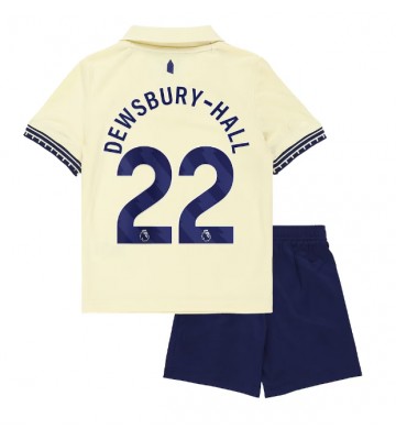 Everton Kiernan Dewsbury-Hall #22 Venkovní dres komplet pro Děti 2025-26 Krátkým Rukávem (+ Krátké kalhoty)