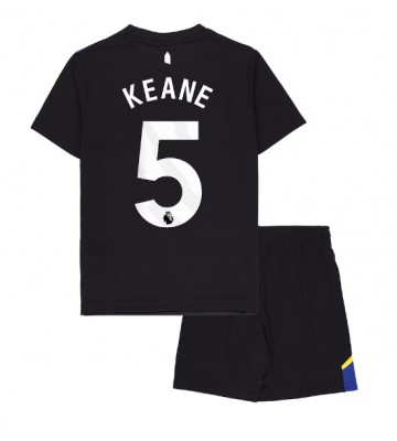 Everton Michael Keane #5 Alternativní dres komplet pro Děti 2025-26 Krátkým Rukávem (+ Krátké kalhoty)