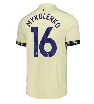 Everton Vitaliy Mykolenko #16 Venkovní Dres 2025-26 Krátkým Rukávem