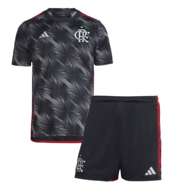 Flamengo Alternativní dres komplet pro Děti 2024-25 Krátkým Rukávem (+ Krátké kalhoty)