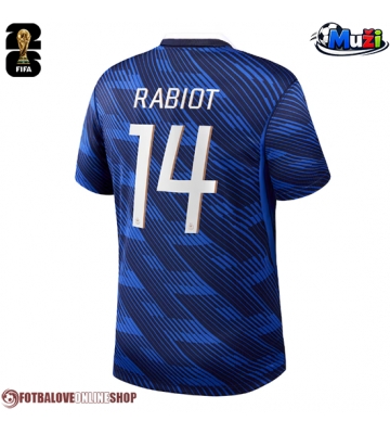 Francie Adrien Rabiot #14 Domácí Dres MS 2026 Krátkým Rukávem