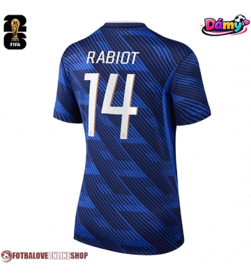 Francie Adrien Rabiot #14 Domácí Dres pro Dámy MS 2026 Krátkým Rukávem