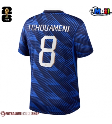 Francie Aurelien Tchouameni #8 Domácí Dres MS 2026 Krátkým Rukávem