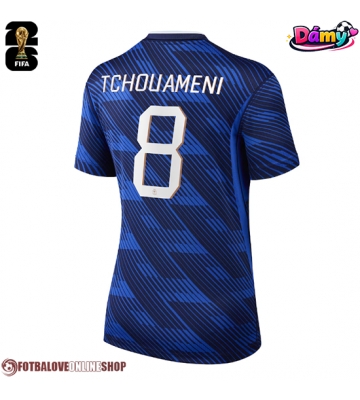 Francie Aurelien Tchouameni #8 Domácí Dres pro Dámy MS 2026 Krátkým Rukávem