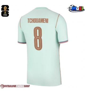 Francie Aurelien Tchouameni #8 Venkovní Dres MS 2026 Krátkým Rukávem