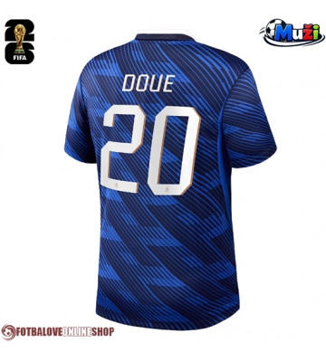 Francie Desire Doue #20 Domácí Dres MS 2026 Krátkým Rukávem