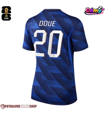 Francie Desire Doue #20 Domácí Dres pro Dámy MS 2026 Krátkým Rukávem