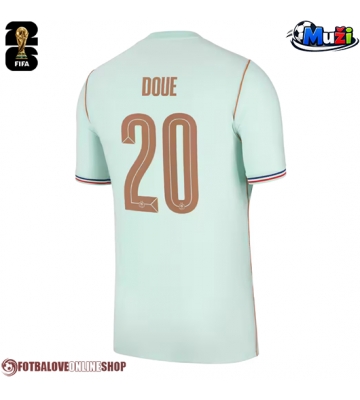 Francie Desire Doue #20 Venkovní Dres MS 2026 Krátkým Rukávem