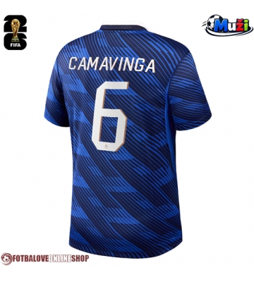 Francie Eduardo Camavinga #6 Domácí Dres MS 2026 Krátkým Rukávem