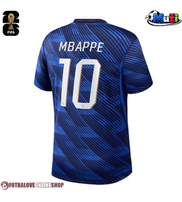 Francie Kylian Mbappe #10 Domácí Dres MS 2026 Krátkým Rukávem