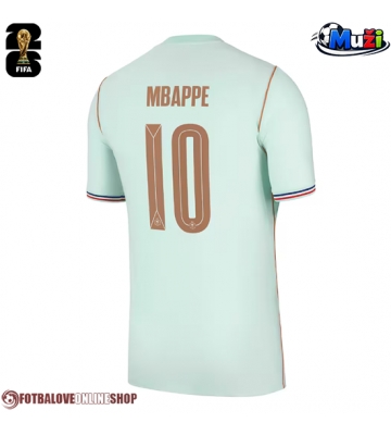 Francie Kylian Mbappe #10 Venkovní Dres MS 2026 Krátkým Rukávem
